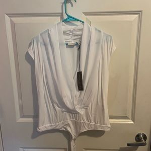 Eva Mendes V-Neck Blouse size Large